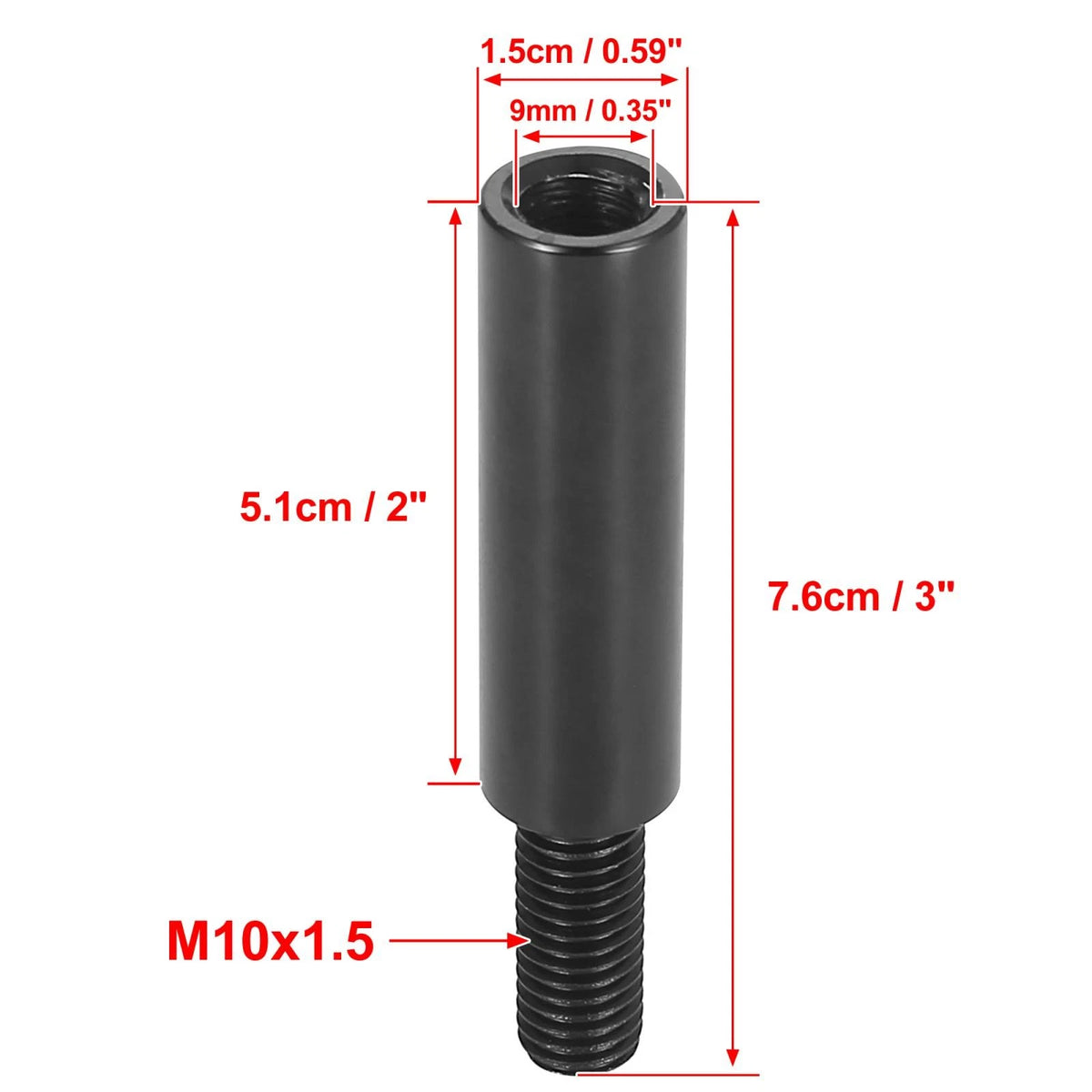 2" M10X1.5 Alloy Gear Shift Knob for Honda Civic
