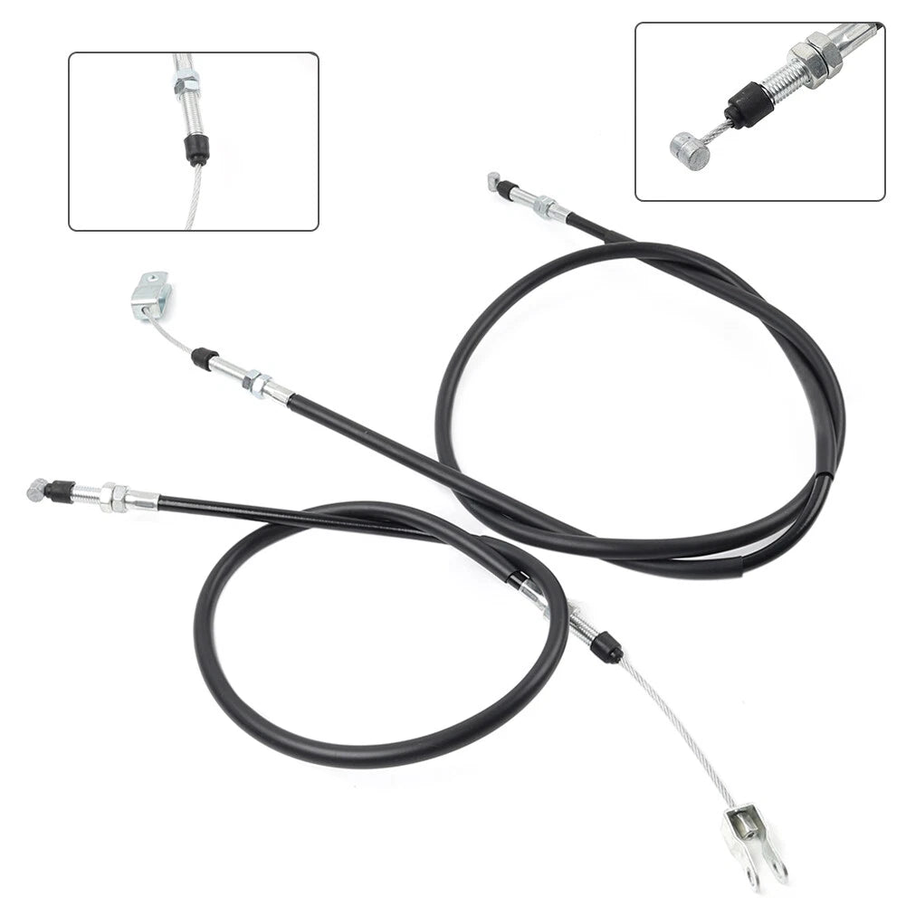 Left Right Rear Brake Cables for Kawasaki Mule 2500 2510 2520 (2005-2018)