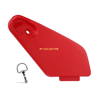 Red Storage Box Cover & Stud for Honda Rancher 350 (2004-2006)