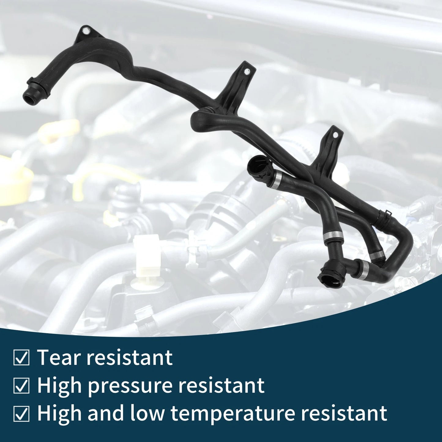 Radiator Hose for BMW 1 Series E82 E87 1.6L 2.0L Cooling (2004-2013)