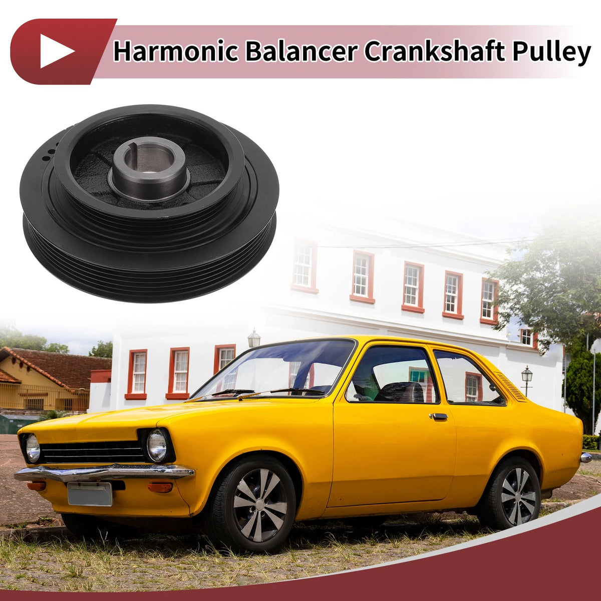 Harmonic Balancer Crankshaft Pulley for Nissan NX (1991-1993)