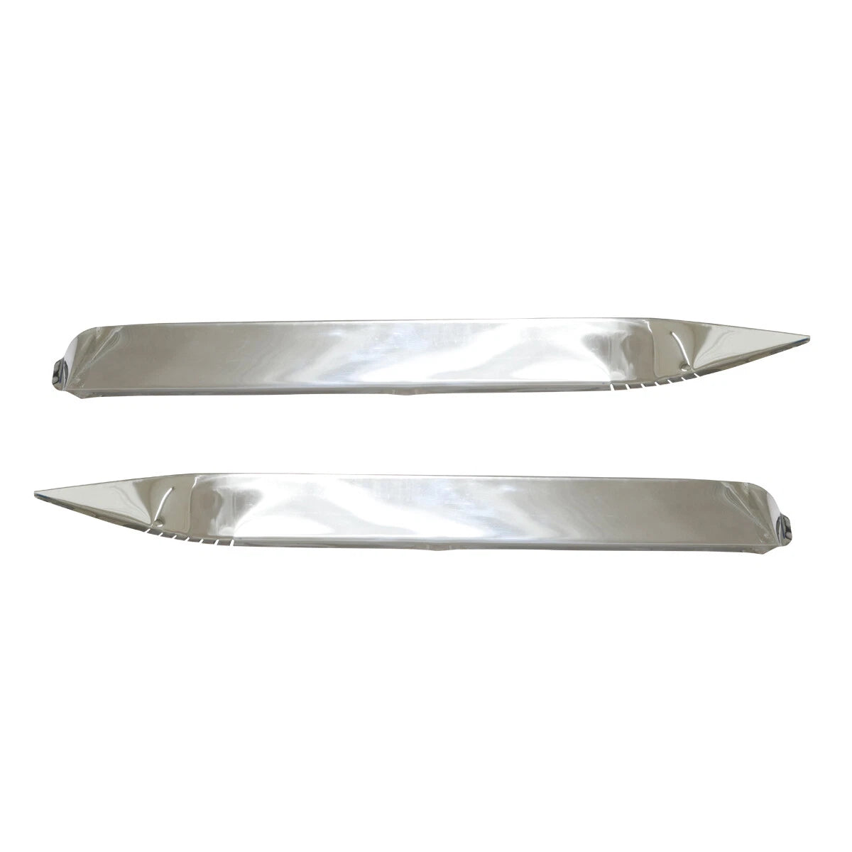 Chrome Weather Visor Set for Toyota Corolla Sedan KE30 TE31 KE55 1974-1981