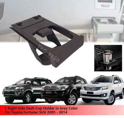 Dash Cup Holder for Toyota Fortuner 2005-2014 Gray