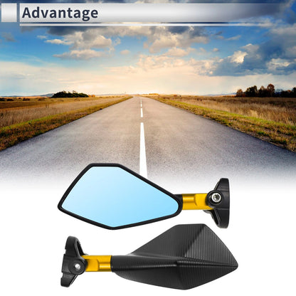 M6 Motorcycle Rear View Mirrors Handlebar Mirrors for M6