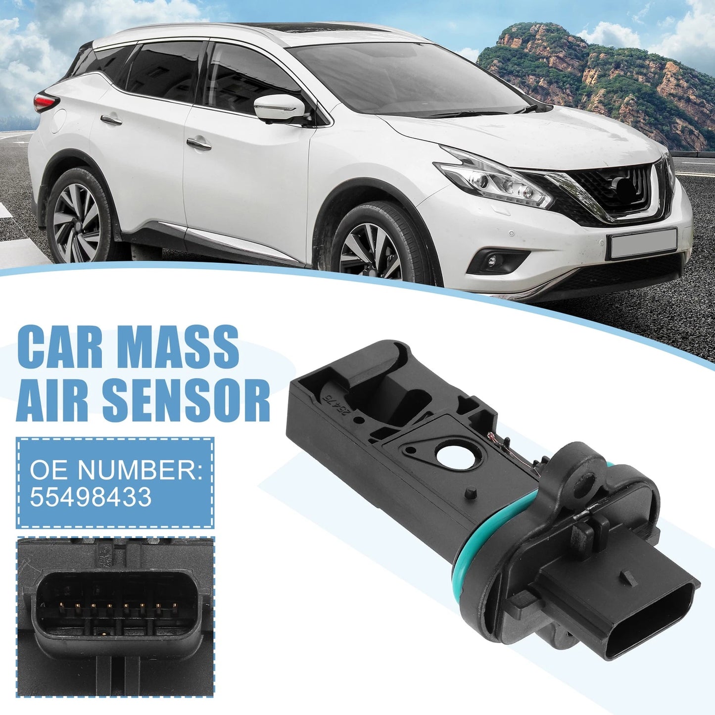 Mass Air Flow Sensor MAF for Chevrolet