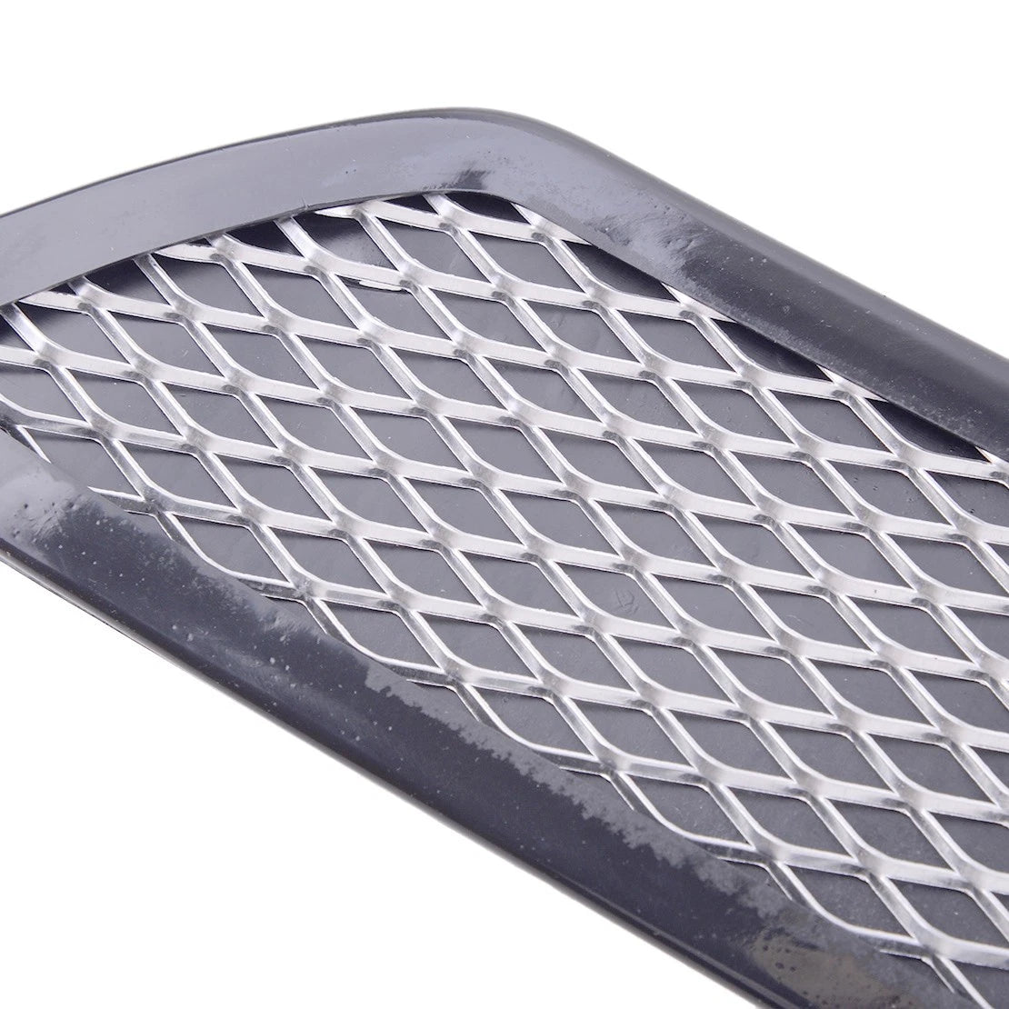 Universal Grey Rear Bumper Diffuser with Exhaust Tip for Car Model