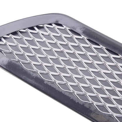 Universal Grey Rear Bumper Diffuser with Exhaust Tip for Car Model