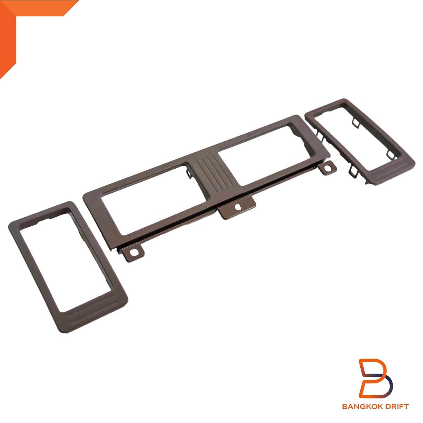 3 x Grey Air Heater Vent Frame Trim for Nissan Navara Ute (1986-1997)