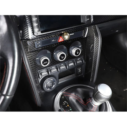 Carbon Fiber Center Console Side Trim Cover for Toyota 86 Subaru BRZ (2012-2023)