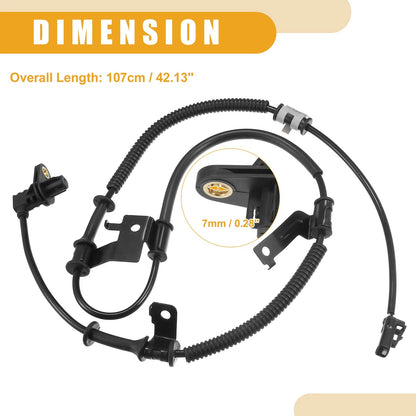 Front Right ABS Wheel Speed Sensor for Kia Soul (2012)