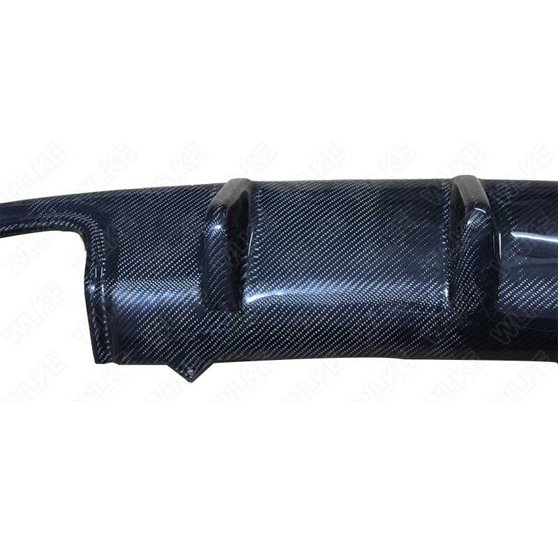 Carbon Fiber Rear Diffuser Bumper Lip for Benz SLK R172 2012-2015