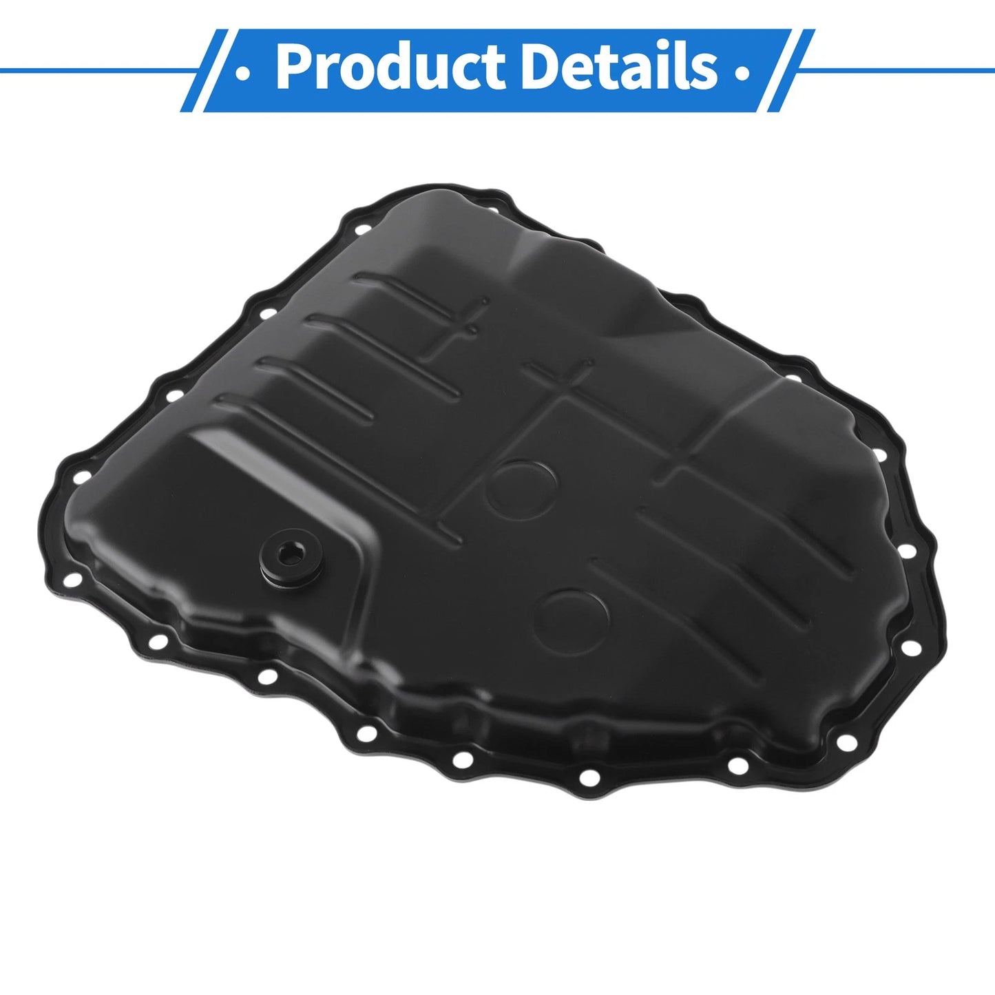 Engine Oil Pan for Hyundai Elantra 2007-2012 Aluminum Alloy Black