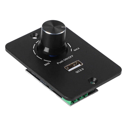 DC 12V 24V LED Dimmer for PWM Dimming Switch USB Fast Charging for RV/Boat