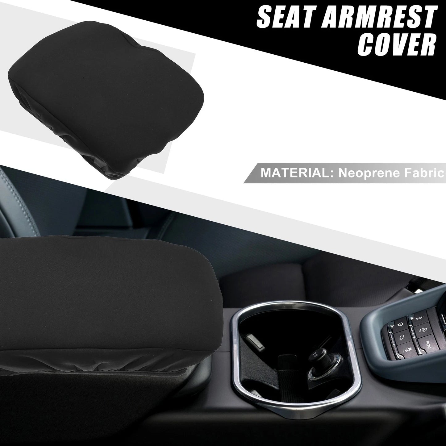 Center Console Armrest Protect Cover for Toyota Highlander (2008–2013)