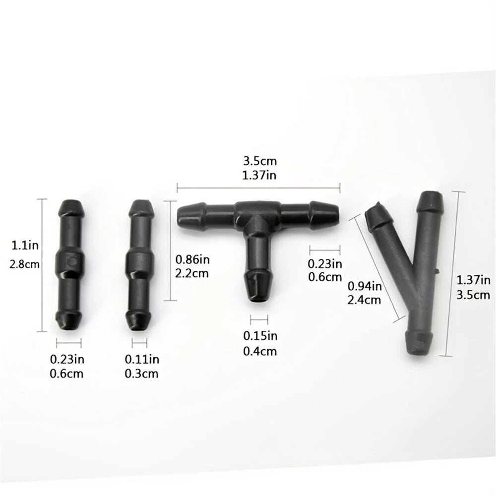 4 x Windscreen Wiper Arm Washer Nozzle Jets for Car (No Year Specified)