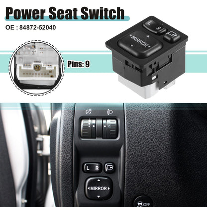 1 Set Power Rear View Mirror Switch Remote Control for Toyota