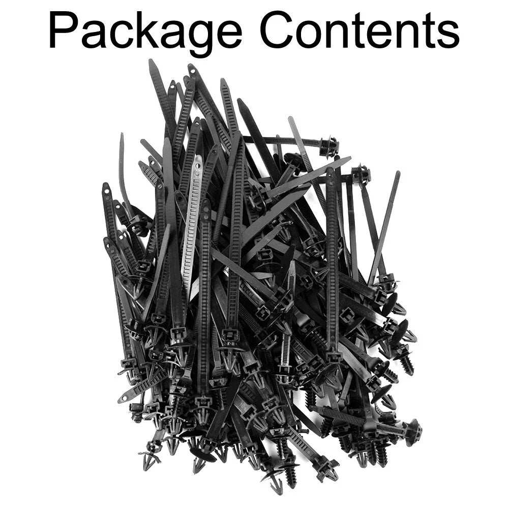 Fastener Car Clips Bundled Wire Bands 4.8×185mm 5×70mm 7.8×150mm