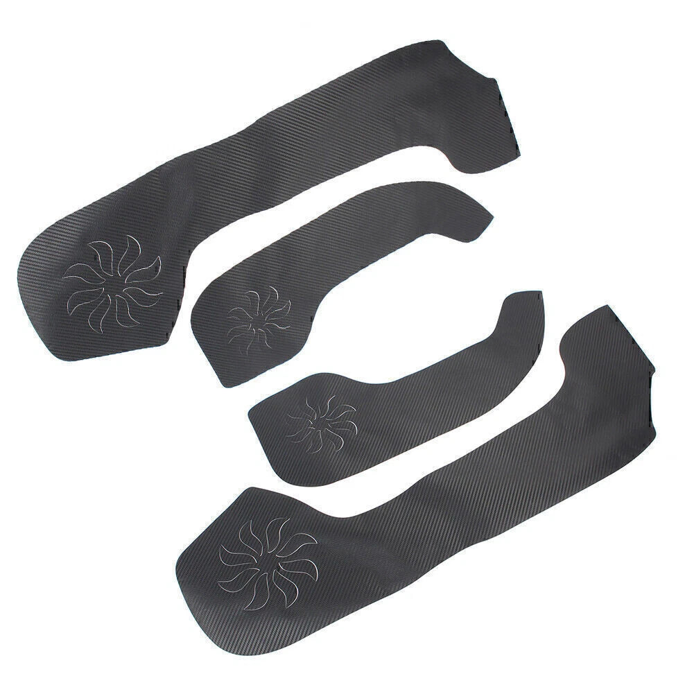 4 Pcs Car Door Anti Kick Pad Protection Covers for Kia Forte (2009-2013)