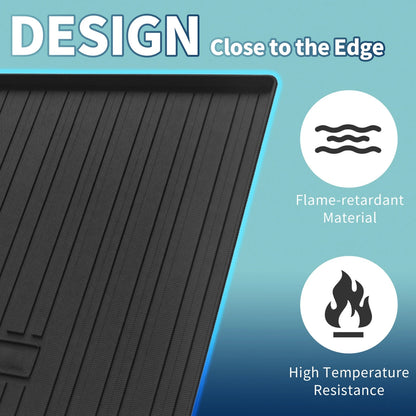 Flat Face Cargo Liner Rear Trunk Mat for Mitsubishi Outlander (2022-2024)