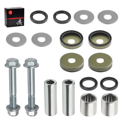 Front Lower A-Arm Bushing Seal Kit for Suzuki Quadsport Z400 LT-Z400 2x4 (2003–2014)