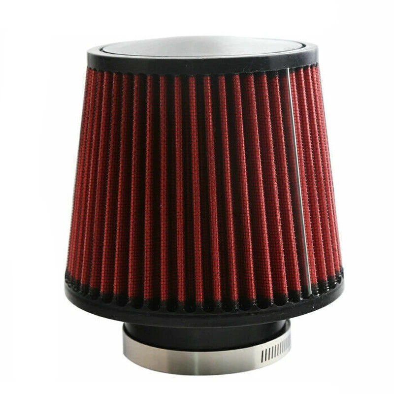 High Performance 4" Cold Air Intake Cone Dry Filter for Red 100mm (2023)