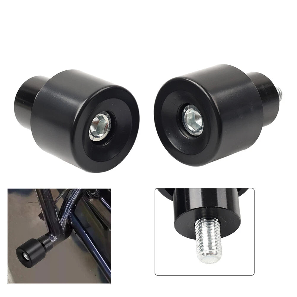 Engine Guard Crash Bar End Screw Bolt for Harley M12 Black