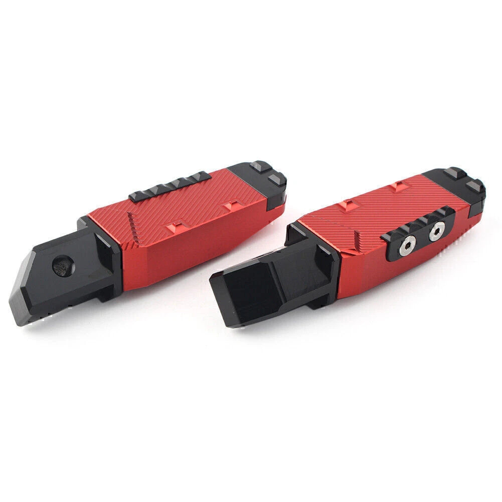 Red Rear Passenger Foot Pegs for Honda CBR600RR CBR600 F4 F4i (2003-2012)