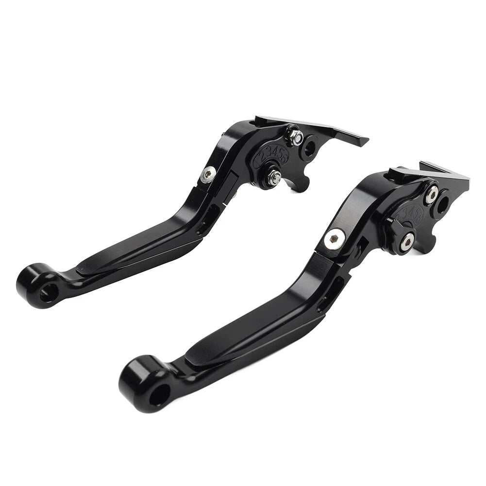 CNC Black Extendable Brake Clutch Levers for BMW R1200GS R1250GS (2013-2020)