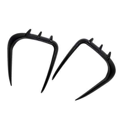Front Bumper Side Air Vent Trim for Volkswagen ID.3 (2019-2022) Black