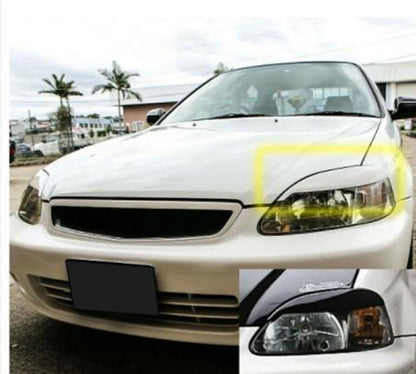 Fog Light Eyebrow Trim for 1999-2000 Honda Civic EK9 EK3 (1999-2000)