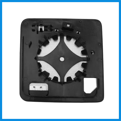 Heated Right Passenger Side Mirror Glass with Backing Plate for Jeep