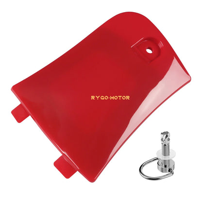 Red Utility Box Lid & Stud for Honda TRX650 Rincon (2003–2023)