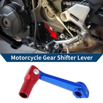 Folding Gear Shifter Lever Blue/Red Head for Bosuer M5