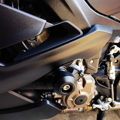 Frame Sliders for BMW S1000R (2021-2023) - Aluminum Crash Pads 2 x Protectors
