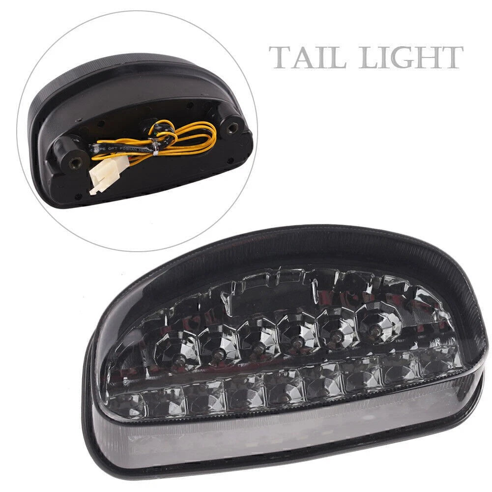 Smoke LED Integrated Rear Taillights for Suzuki GS500E GS500F (2004-2009)