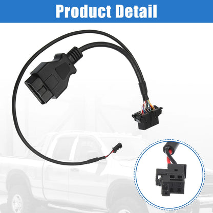 Security Gate Bypass OBD2 Cable Replacement for Dodge Ram 1500 (2018-2020)