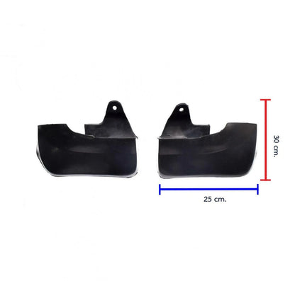 Splash Guard Mud Flap Rubber Set 4 F+R Fits Isuzu D-Max Holden 4WD Ute 2007-11