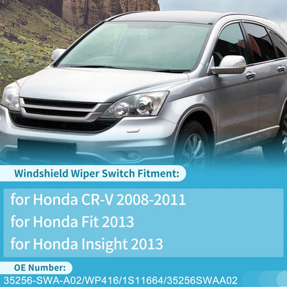 Windshield Wiper Control Switch for Honda CR-V (2008-2011)