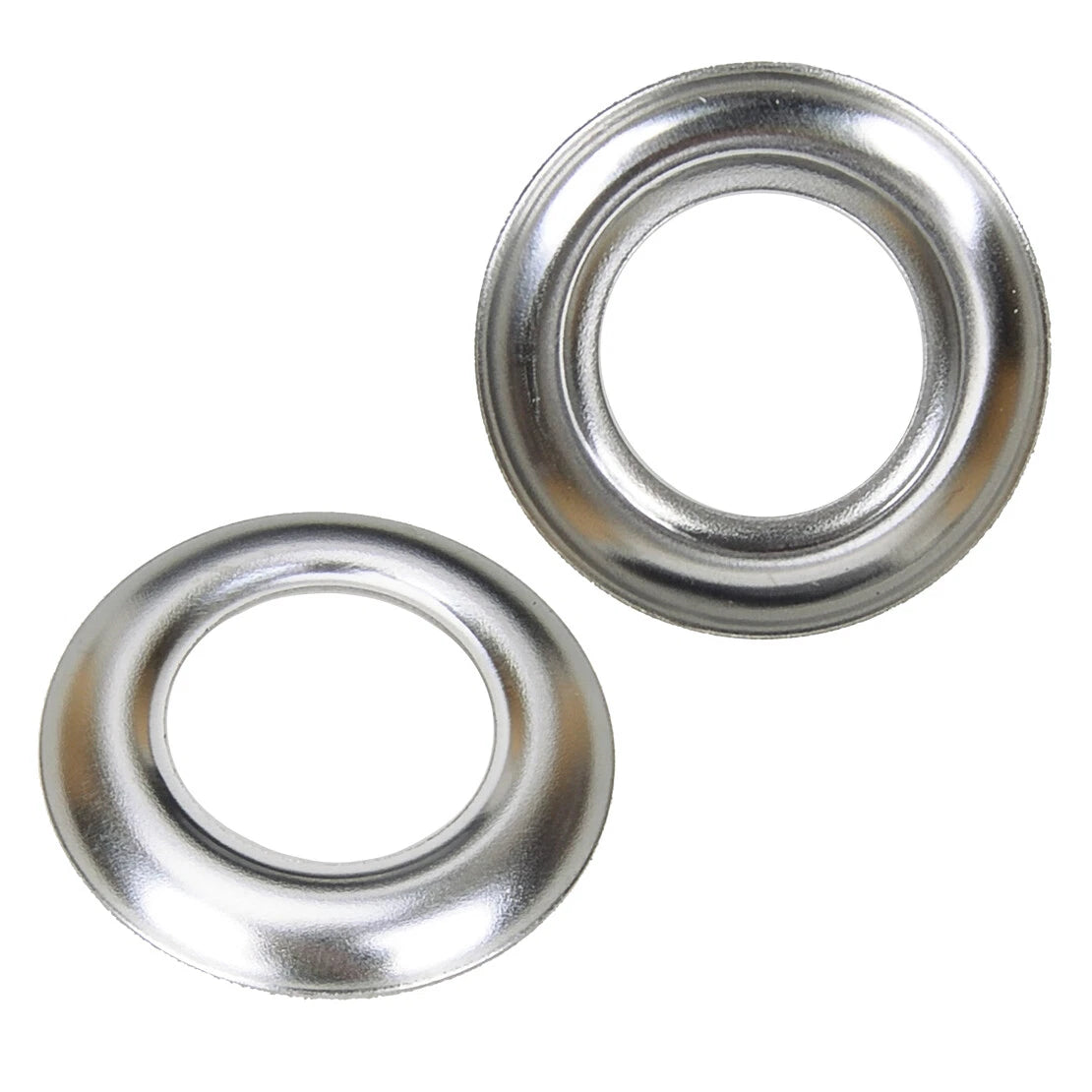 50Pcs 3/4" Chrome Bezels for Truck Trailer LED Marker Light Covers
