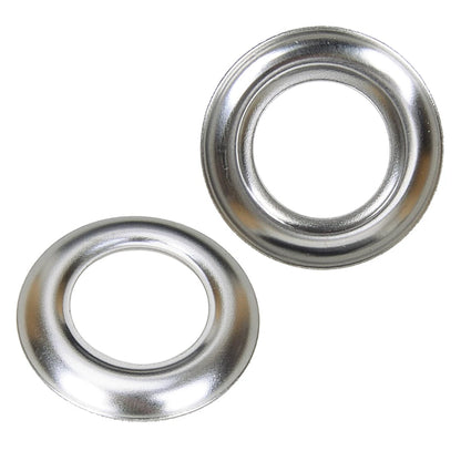 50Pcs 3/4" Chrome Bezels for Truck Trailer LED Marker Light Covers