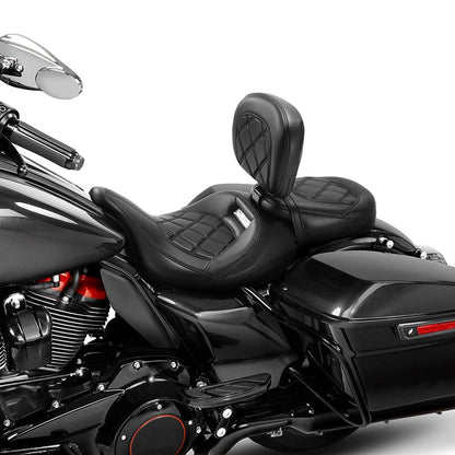 Front Backrest for Harley Touring Street Road King Glide (2009-2023)