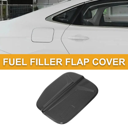 Fuel Tank Door Cap for Honda Accord (2023-2025) Carbon Fiber Black