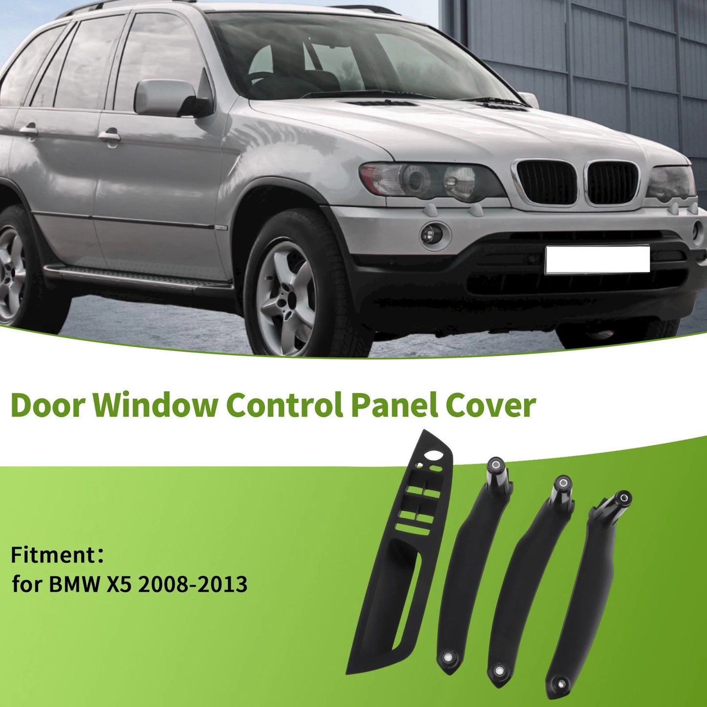 Driver's Side Window Switch Bezel Cover for BMW X5 (2008-2013)