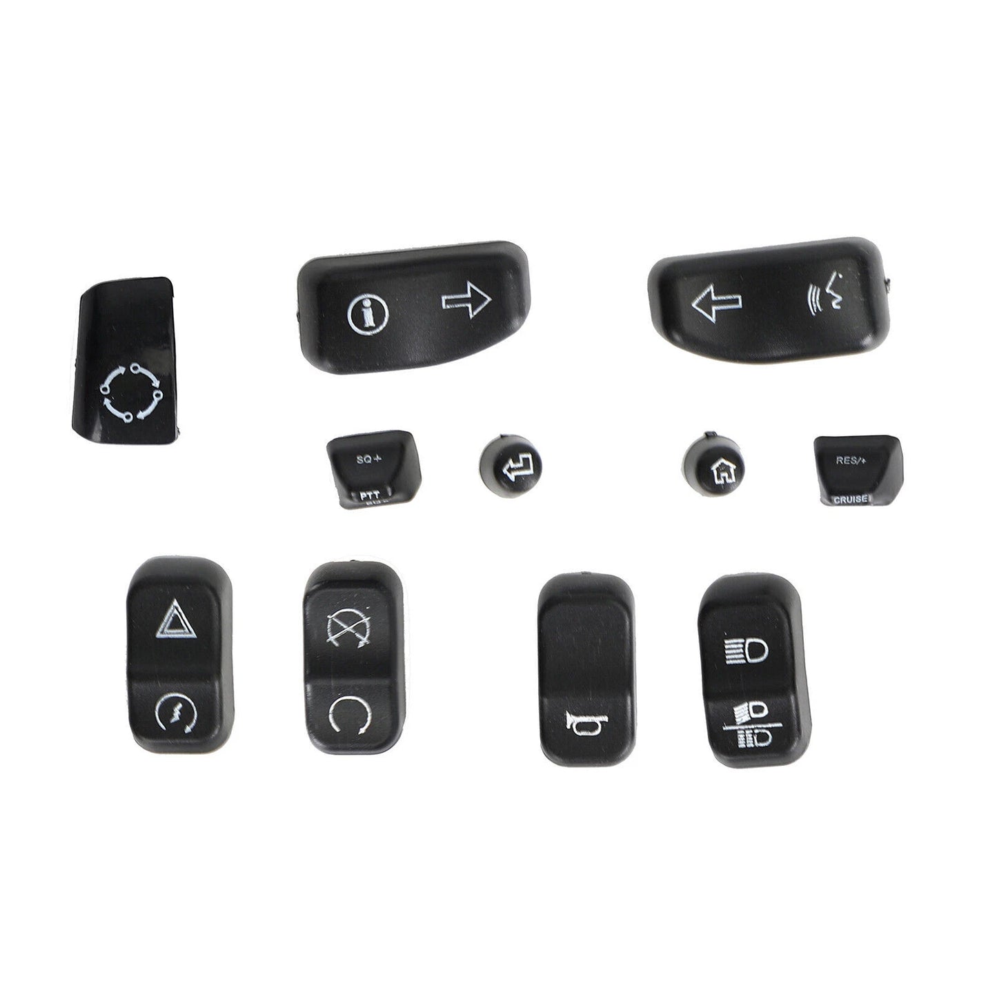 Manual Switch Button Cap for Harley Ultra Limited, Glide, Road King (14-19)