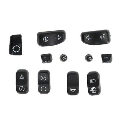 Manual Switch Button Cap for Harley Ultra Limited, Glide, Road King (14-19)