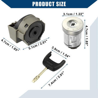 Ignition Switch with Key for Ford Fiesta (2001-2008)