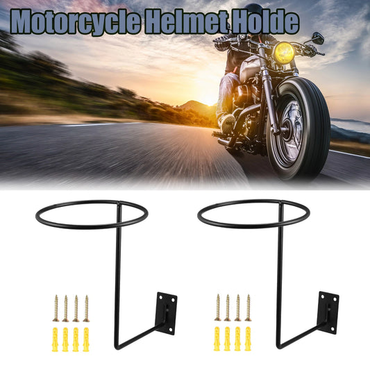 2pcs / Helmet Hanger Wall Mount Hook for Motorcycle