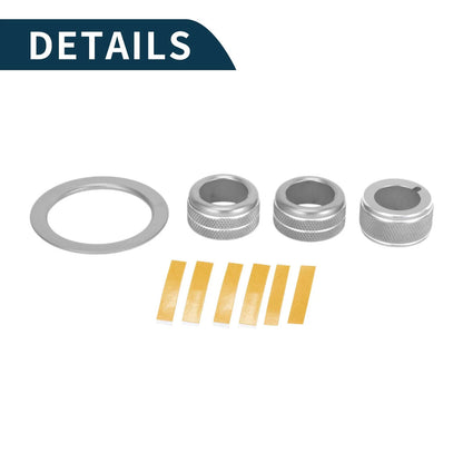 Engine Start Mirror Knob Covers for Subaru WRX (2022-2023) - 4 Pcs