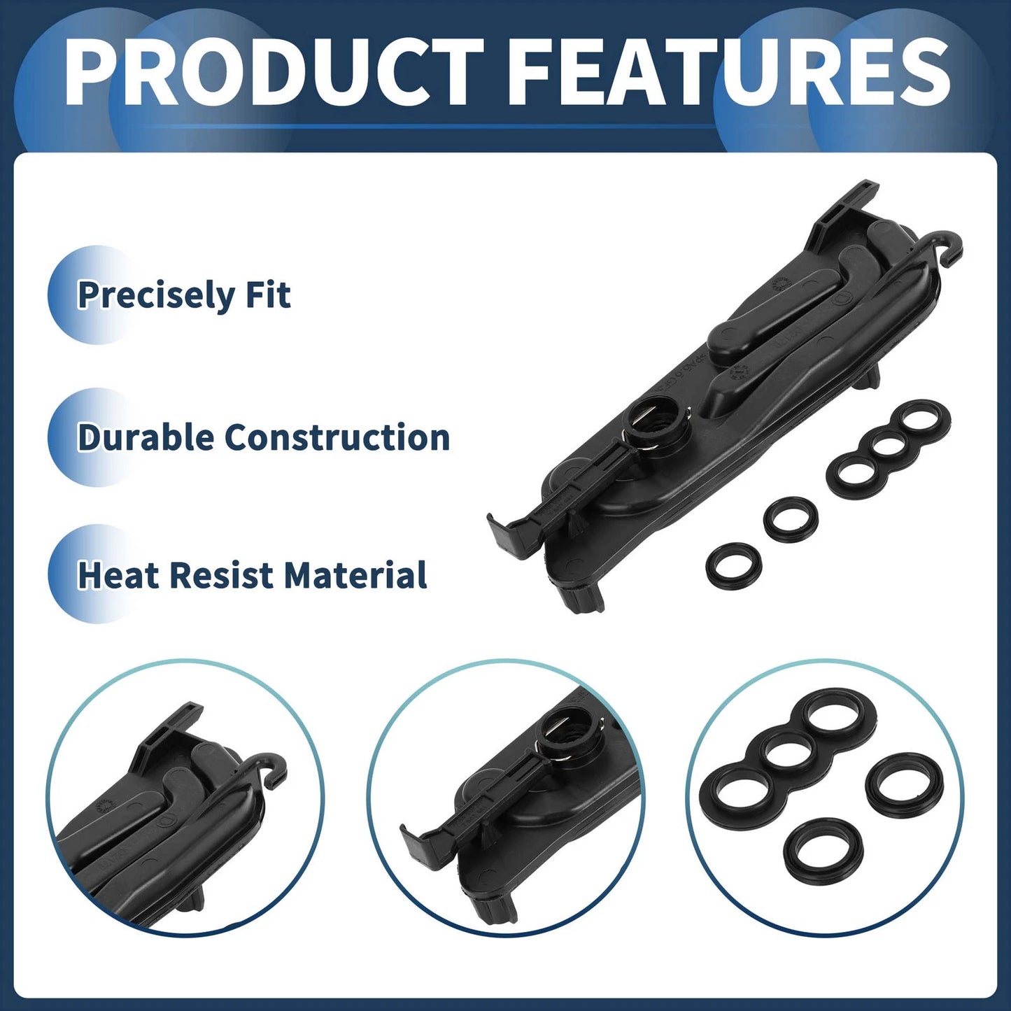 Radiator Coolant Tank Mounting Plate for BMW E60 530i (2004-2010)