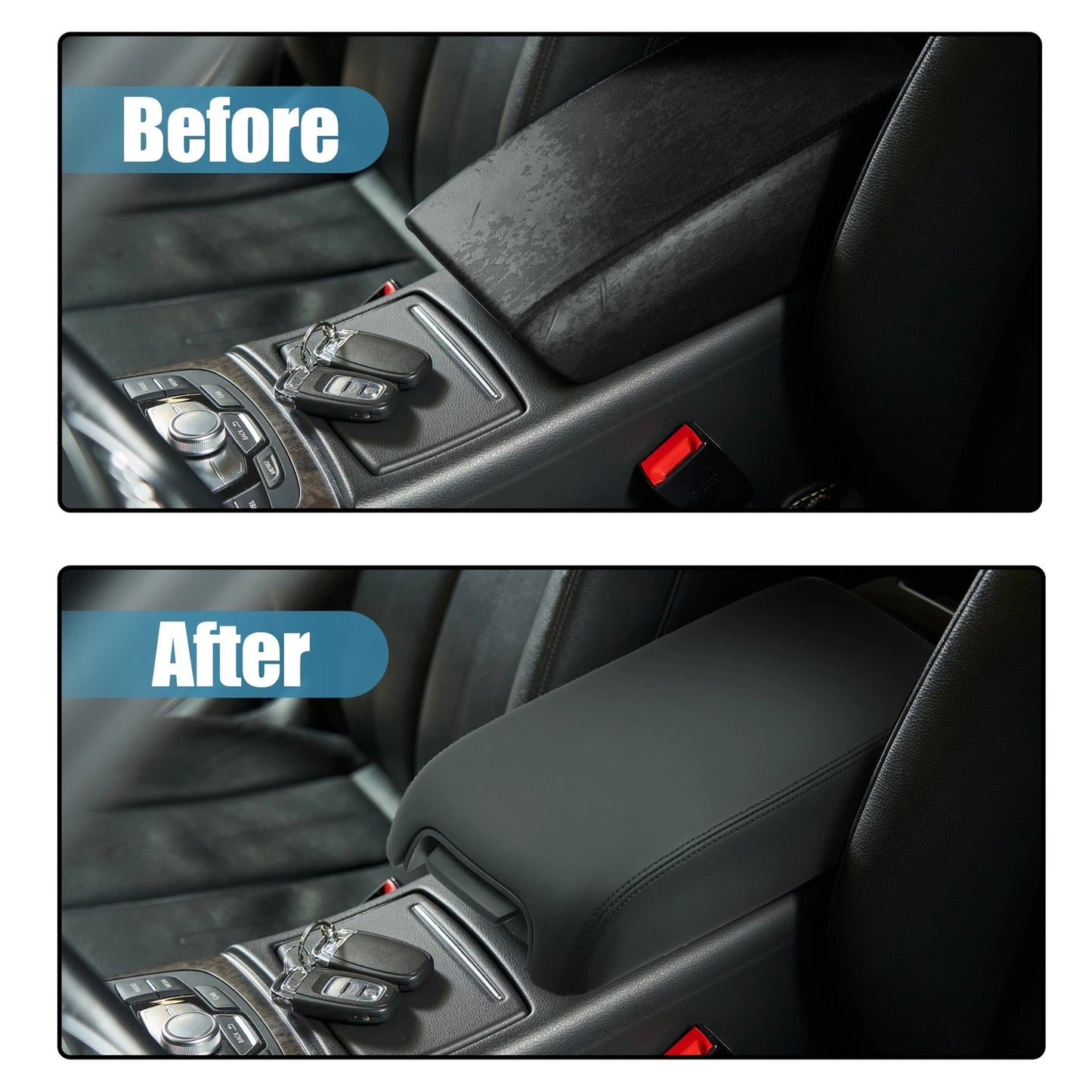 Center Console Lid for Dodge Charger (2011 - 2018) Black